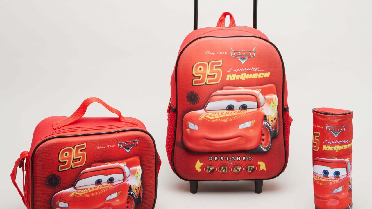 Lightning mcqueen suitcase hot sale