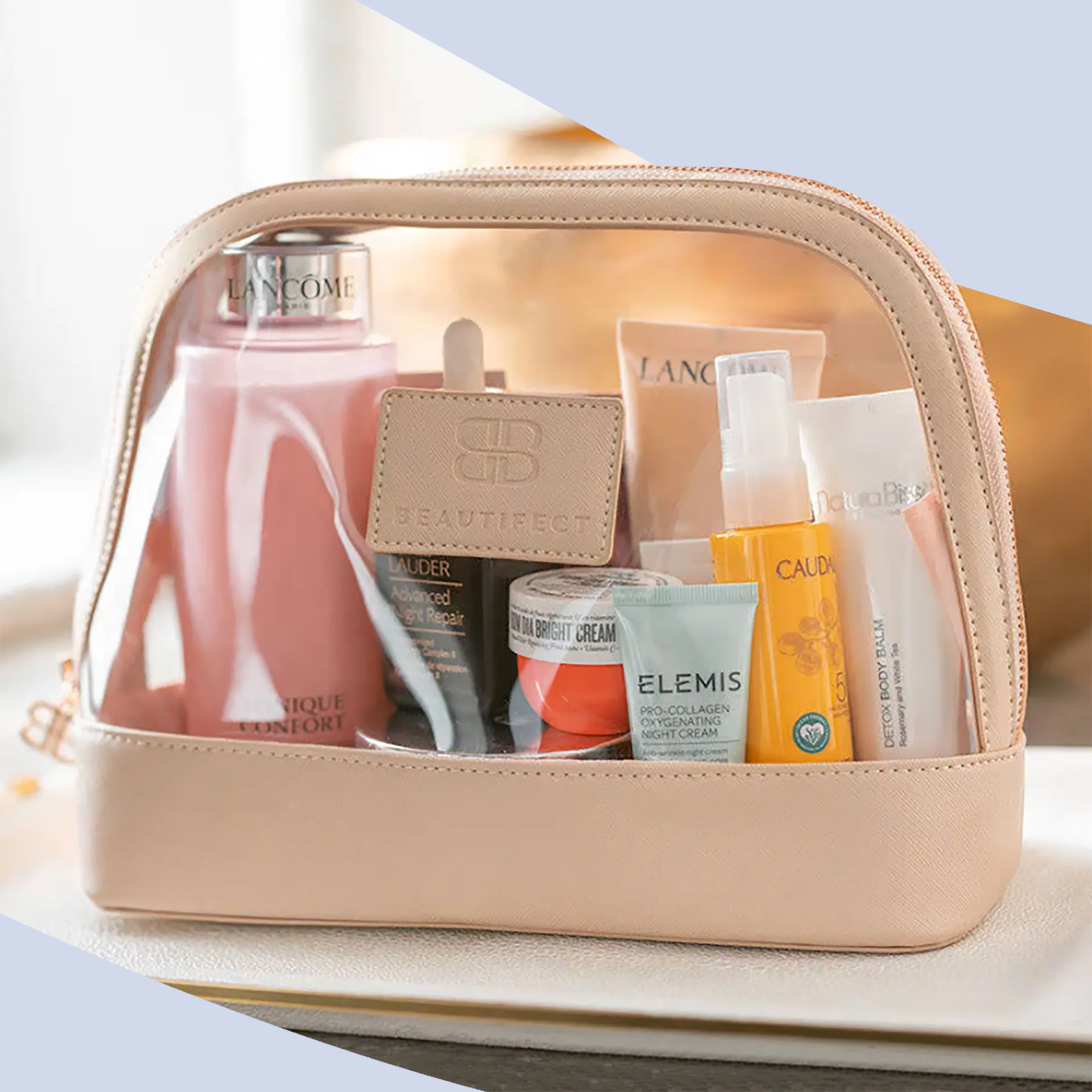 travel fashion girl toiletry bag