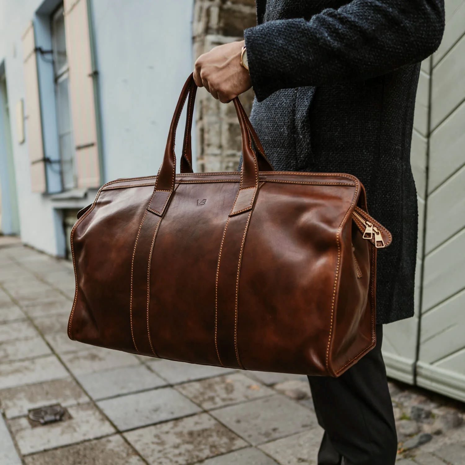 Travel Duffel Bag for Men Carryall Weekender Duffle Tote Bag Large