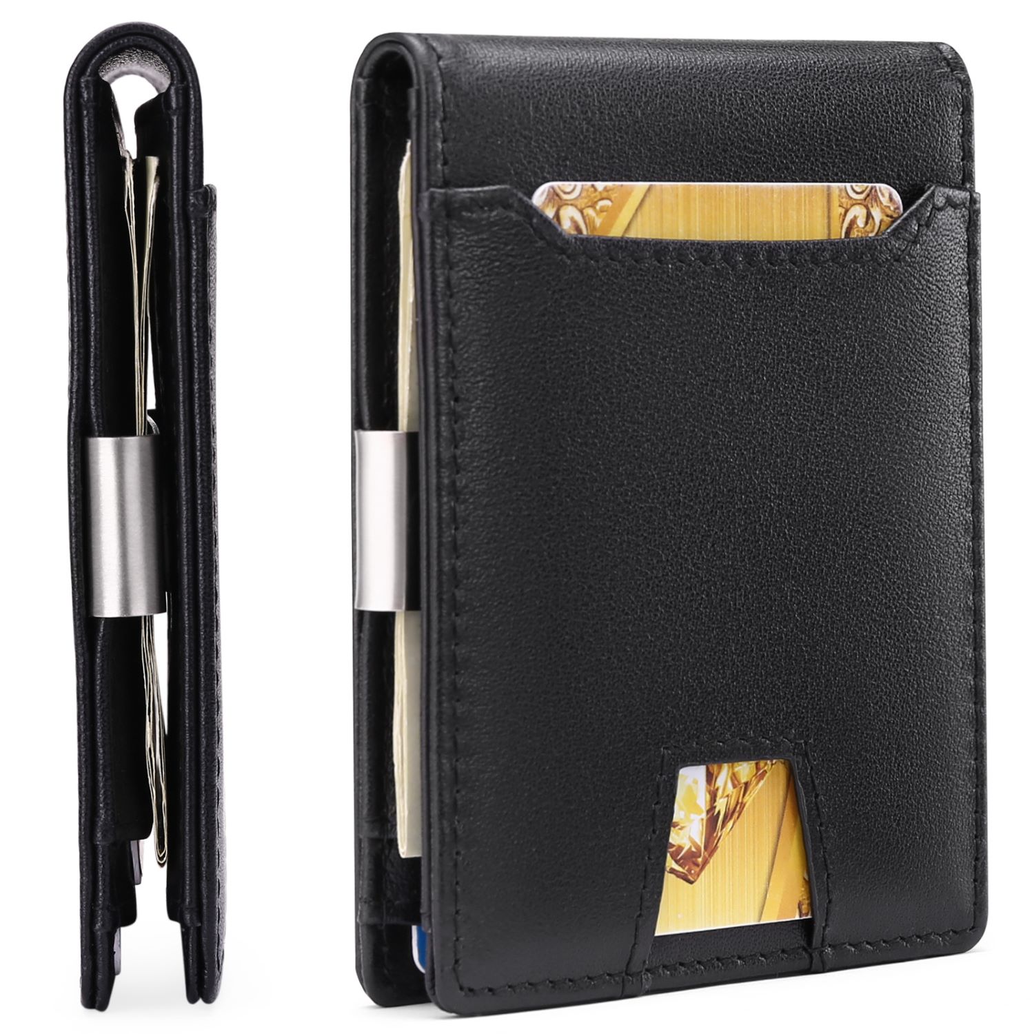 Extremus Tactical Wallet, Carbon Fiber Wallet, Money Clip, RFID