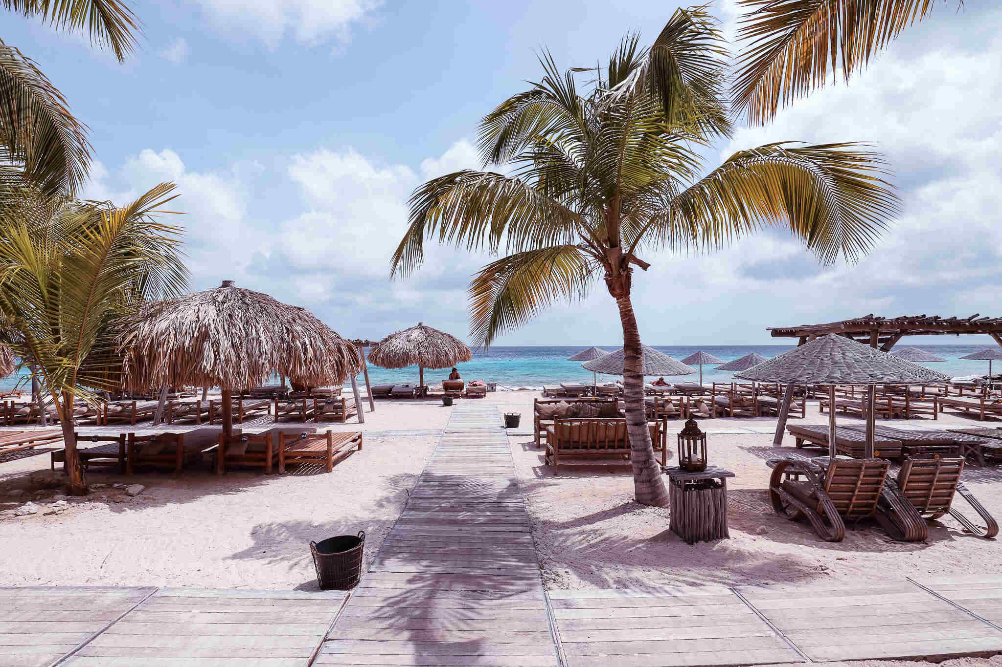 Chill vibes at the Ocean Oasis Beach Club in Bonaire | TouristSecrets