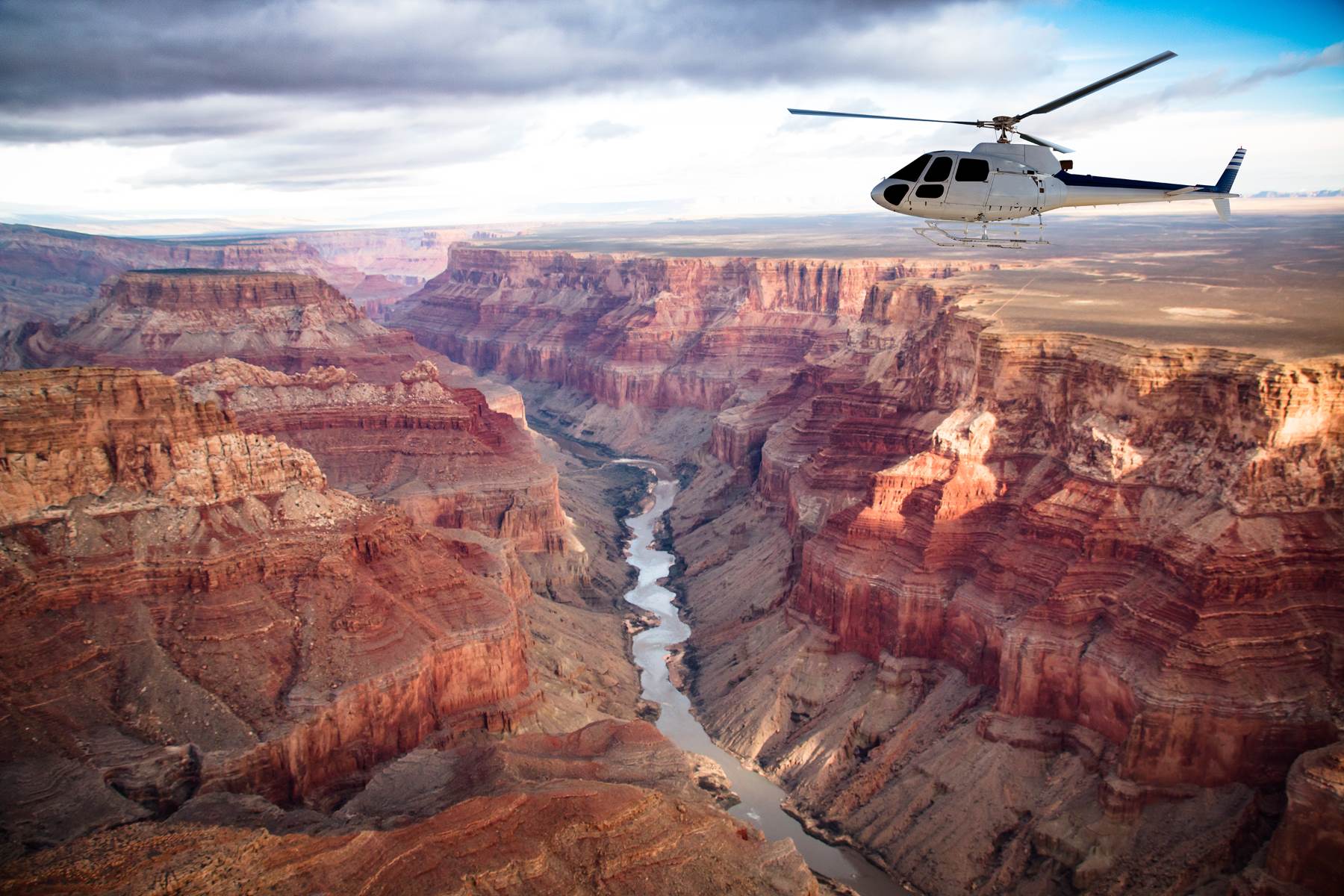 Flying Over The Grand Canyon In A Helicopter From Vegas | TouristSecrets