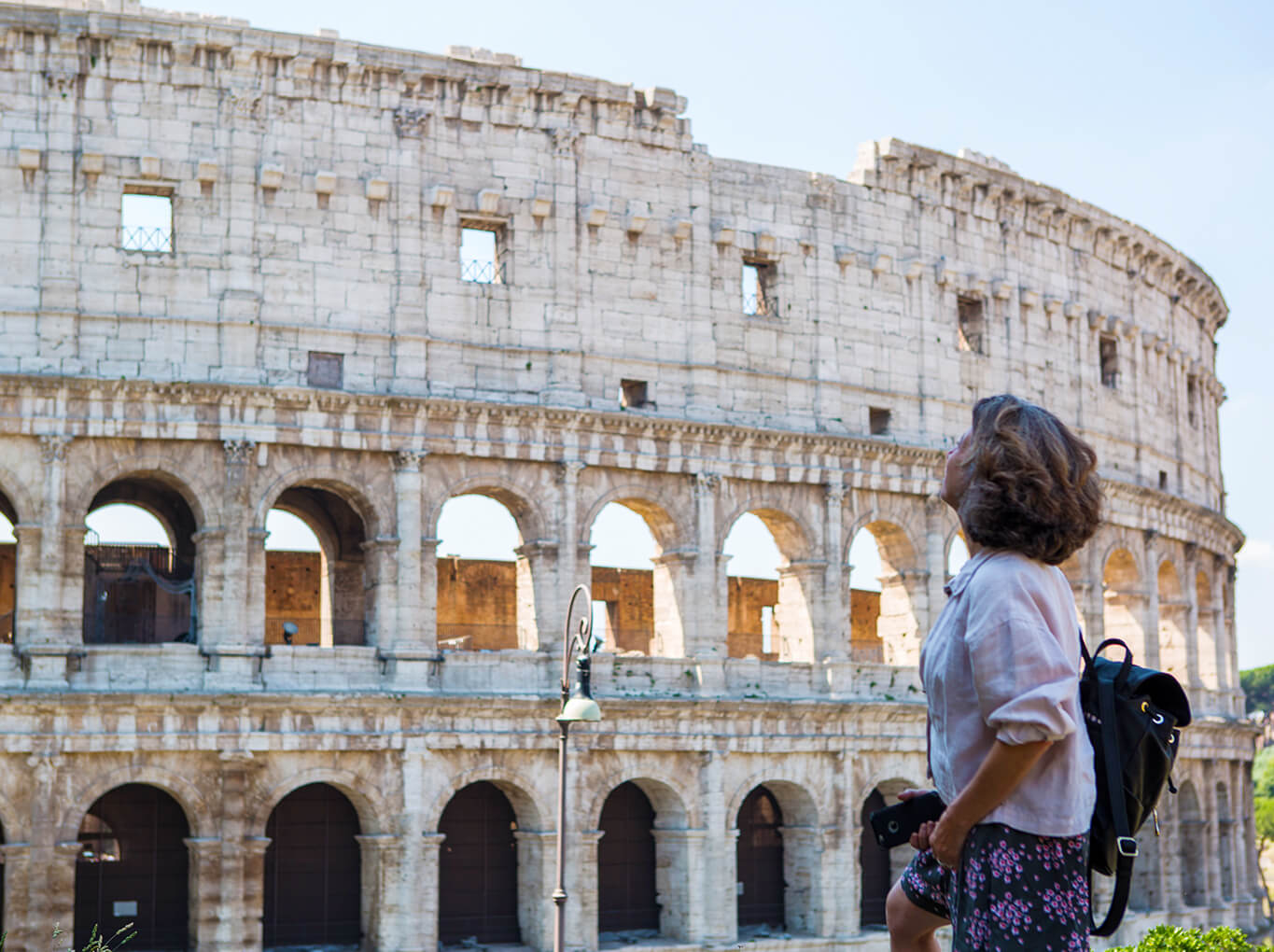 travelling alone in rome