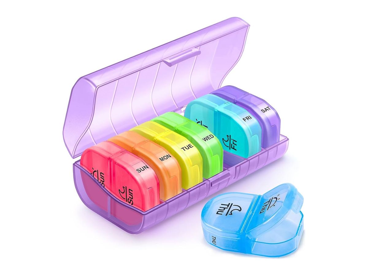 10 Best 7 Compartment Pill Organizer for 2023 | TouristSecrets