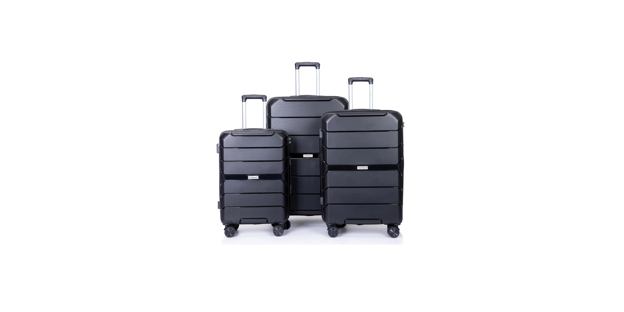 Steve Madden Designer Luggage Collection - 3 Piece Softside Expandable Lightweight Spinner Suitcase Set - Travel Set Includes 20 inch Carry On, 24