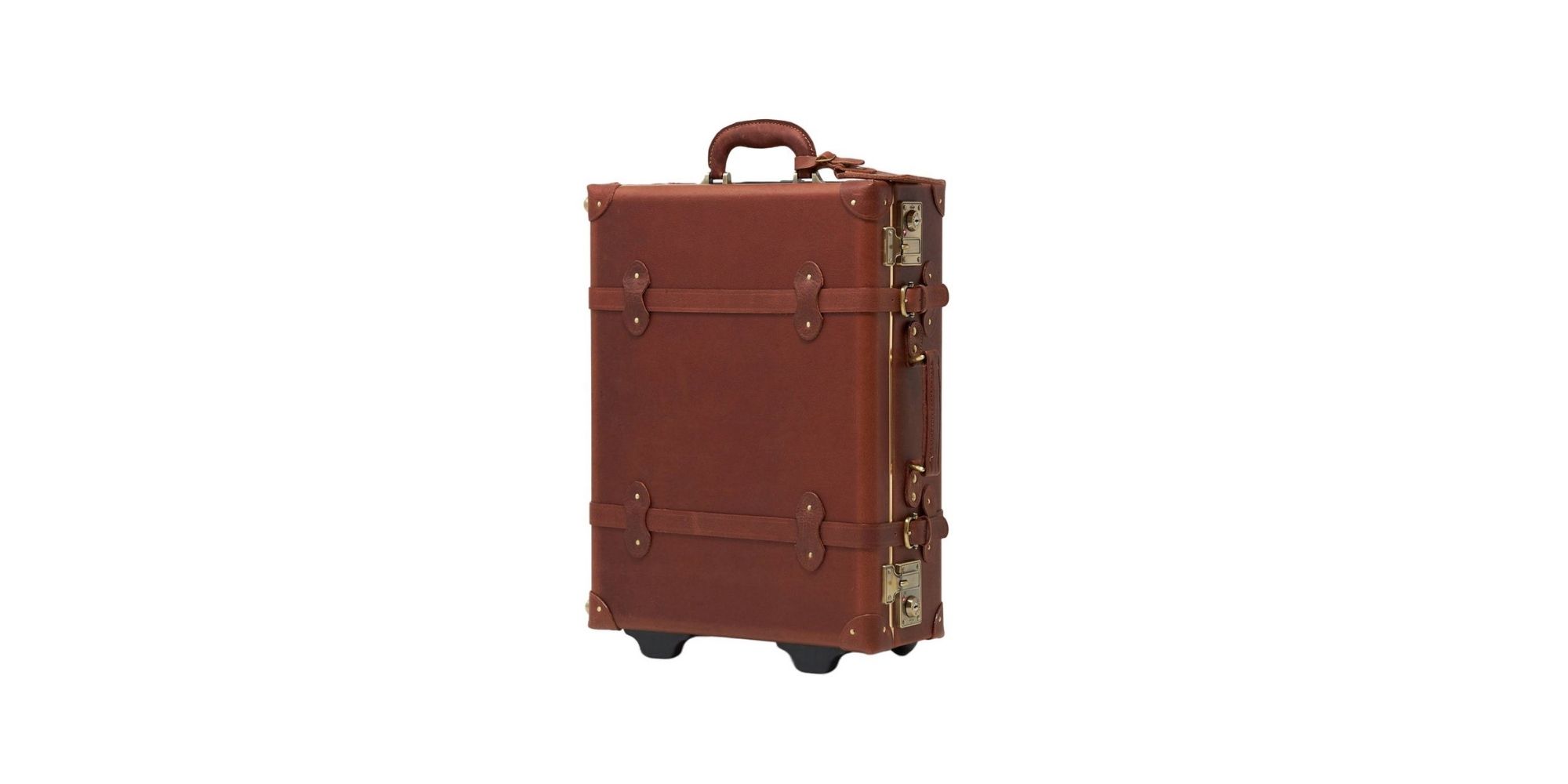 Vintiquewise 2-colored Vintage Style Luggage Suitcase/Trunk Set of 2