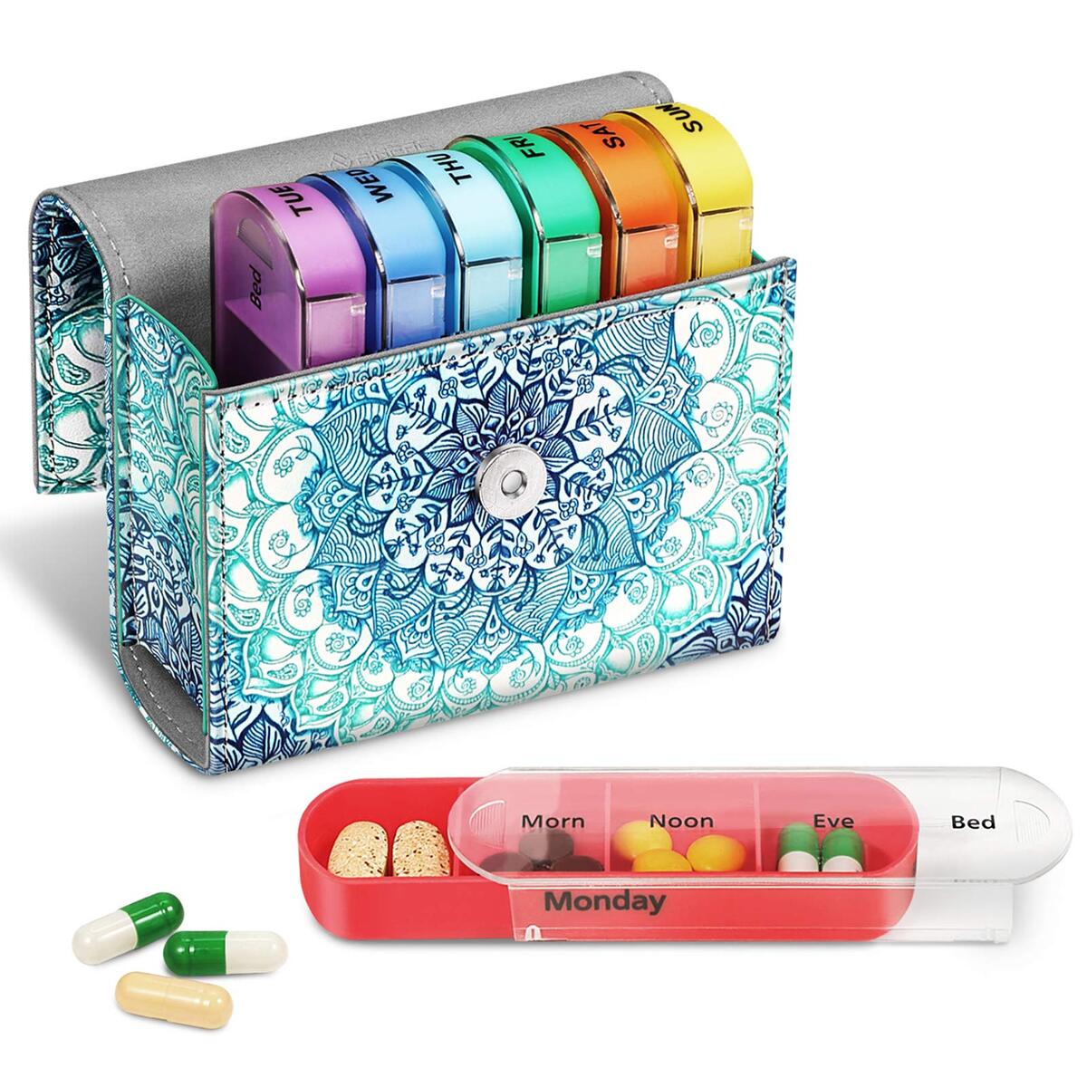 12 Best Pill Organizer Case for 2023 | TouristSecrets