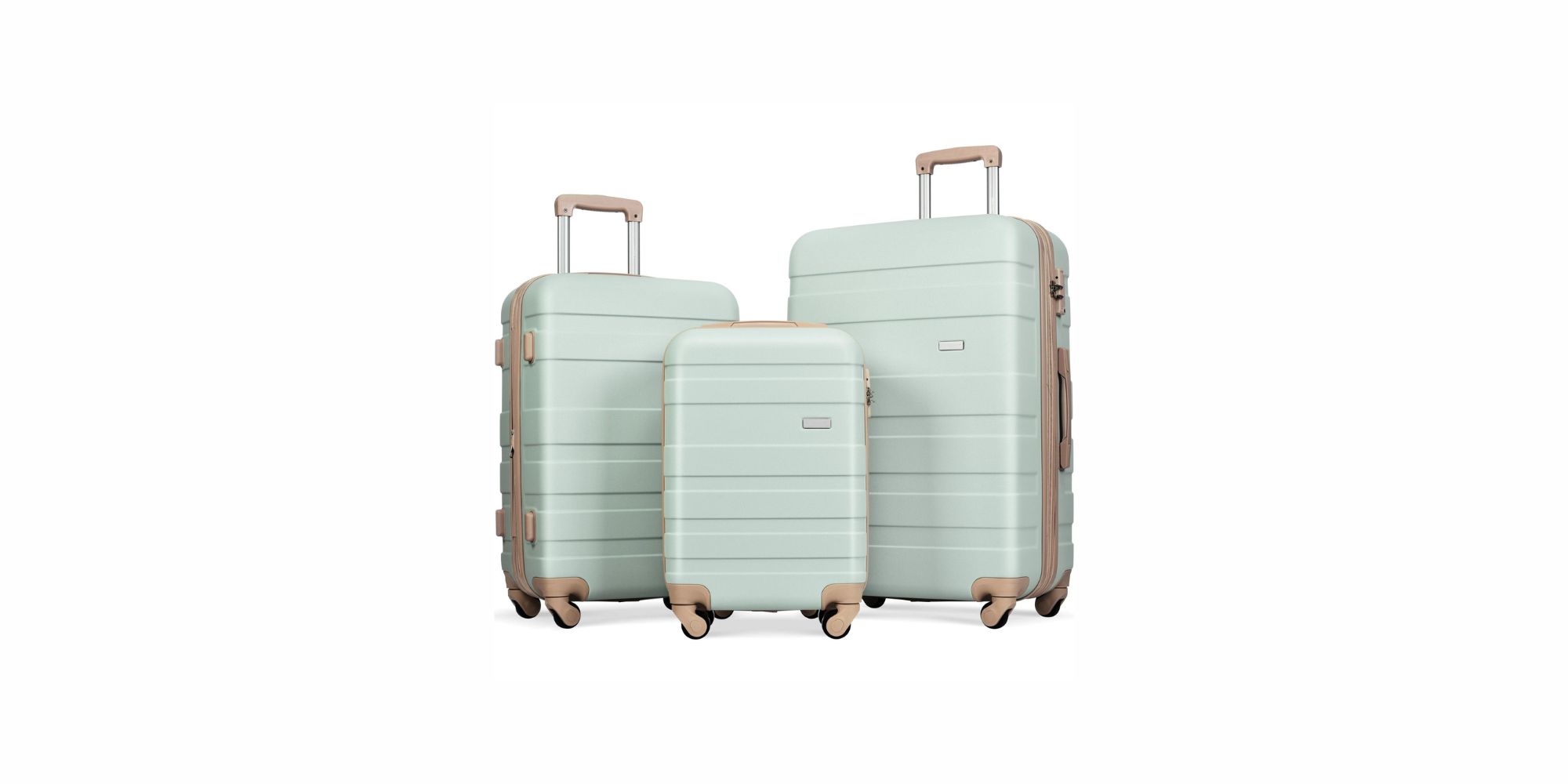 Steve Madden Designer Luggage Collection - 3 Piece Softside Expandable  Lightweight Spinner Suitcase Set - Travel Set includes 20 Inch Carry on, 24