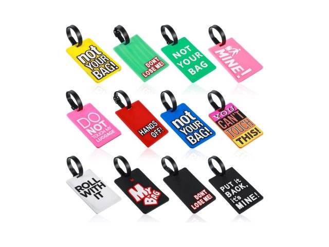 Luggage Tags for Suitcases, Quickly Spot 2Pcs Luggage Identifier Tags,  Travel Essentials Accessories Name Tags for Backpacks, Suitcases, Travel  Bags, Baggage, Cruise - Flexible Silicone (Green) 