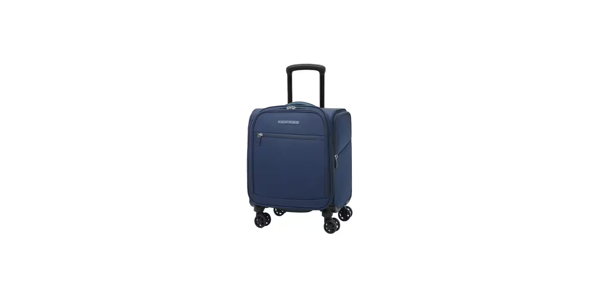  Coolife Underseat Carry On Luggage Suitcase Softside  Lightweight Rolling Travel Bag Spinner Suitcase Compact Upright 4 Dual  Wheel Bag