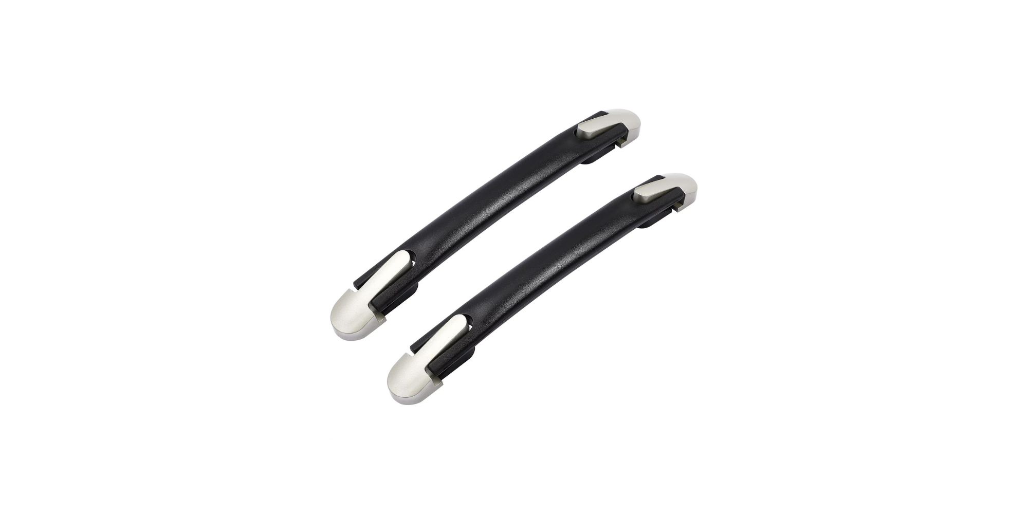 Suitcase Handle Replacement, Plastic Spare Strap Handle Grip Replacement  Part Black for Luggage Case Repair(B110)