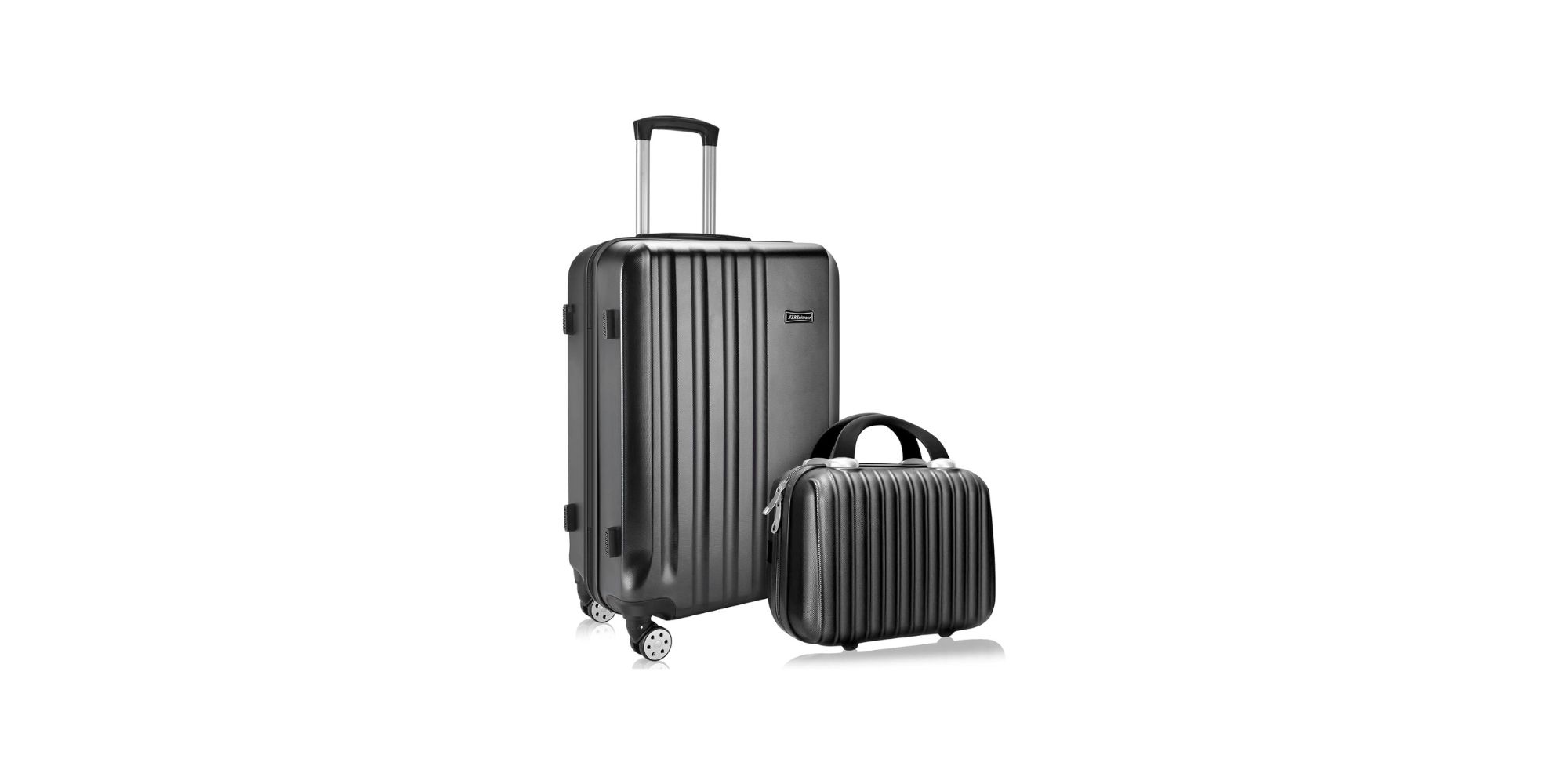 imiomo Luggage Set Expandable Luggage Hard Carry-on Luggage USB Port Cup  Holder TSA Lock Suitcase 