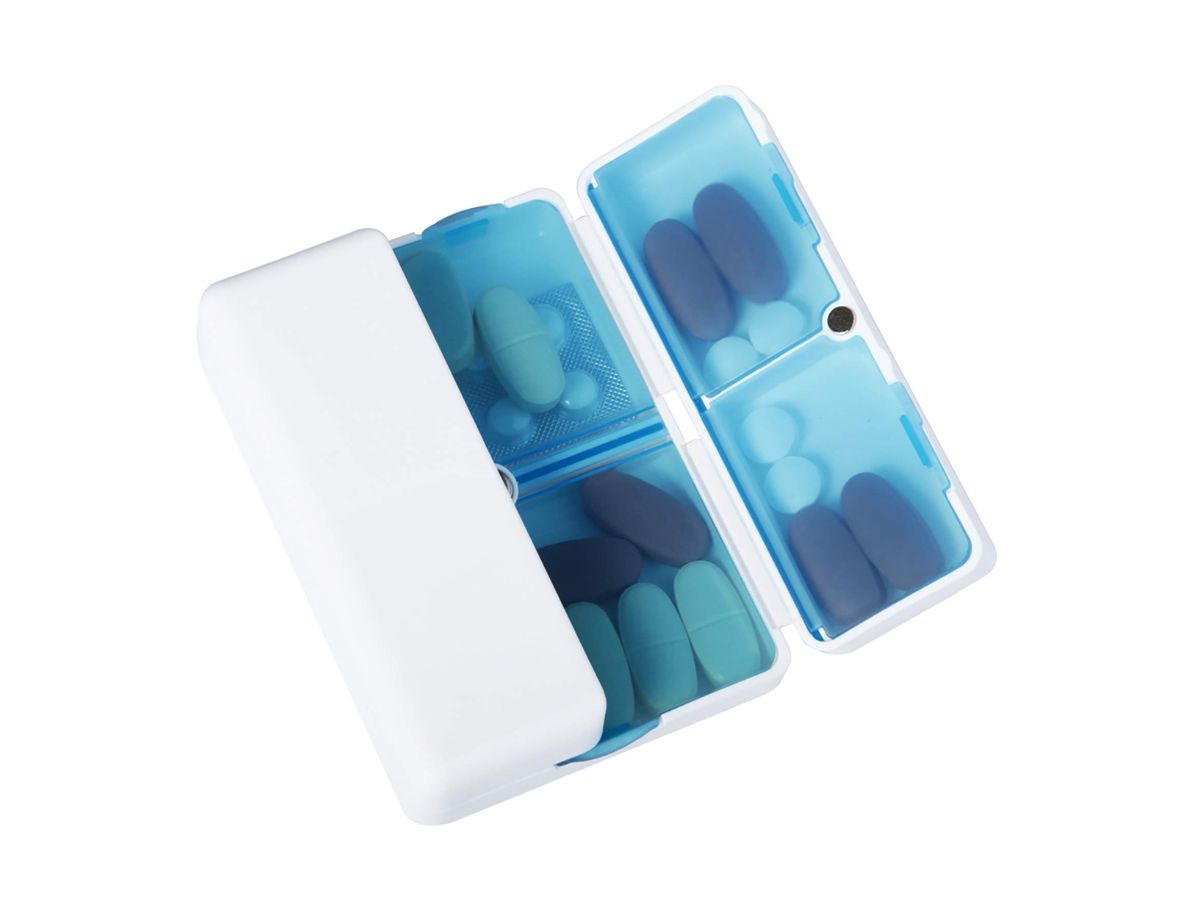  Opret Small Pill Box (3 Pcs), Cute Pill Case Portable