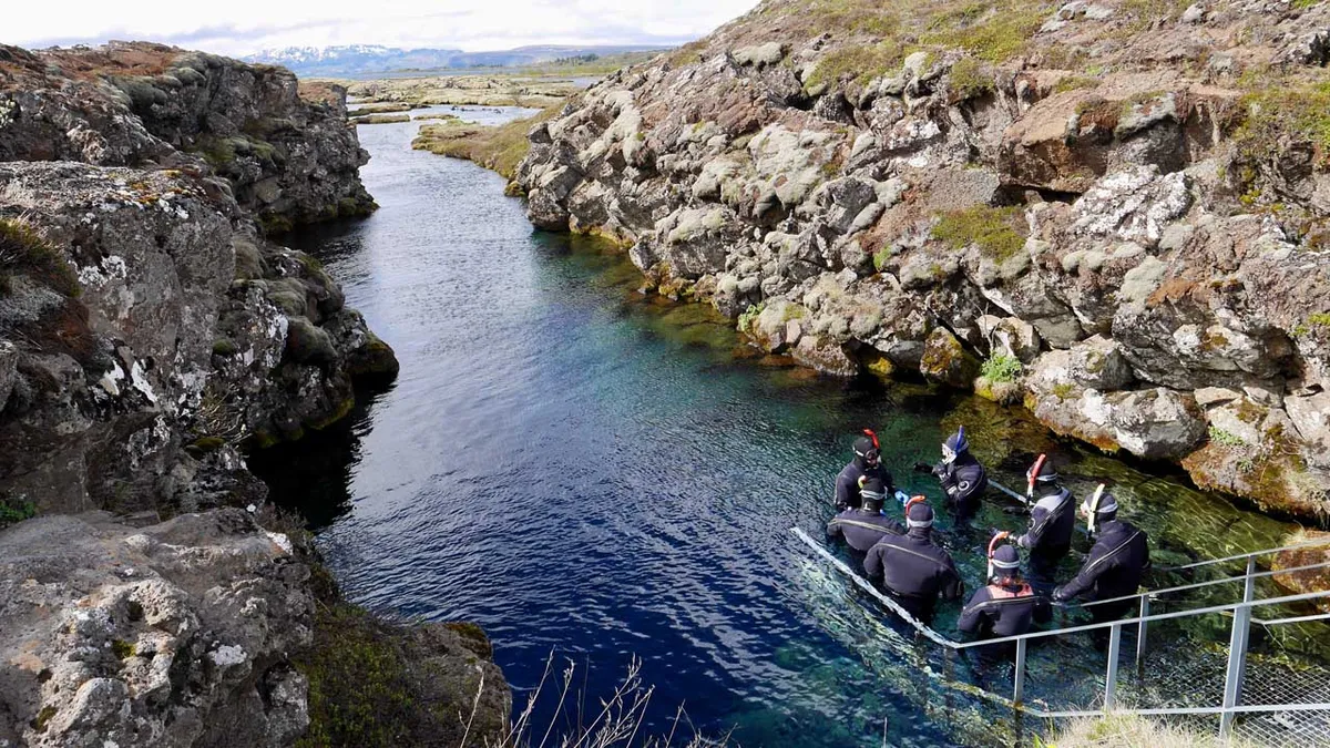 Diving the Silfra Fissure in Iceland | TouristSecrets