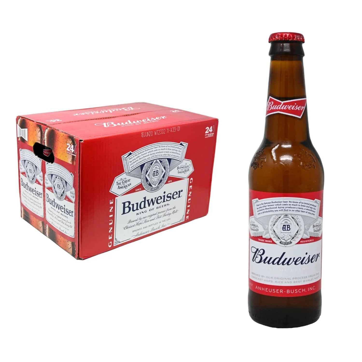 Budweiser Nutrition Facts Bottle - Home Alqu