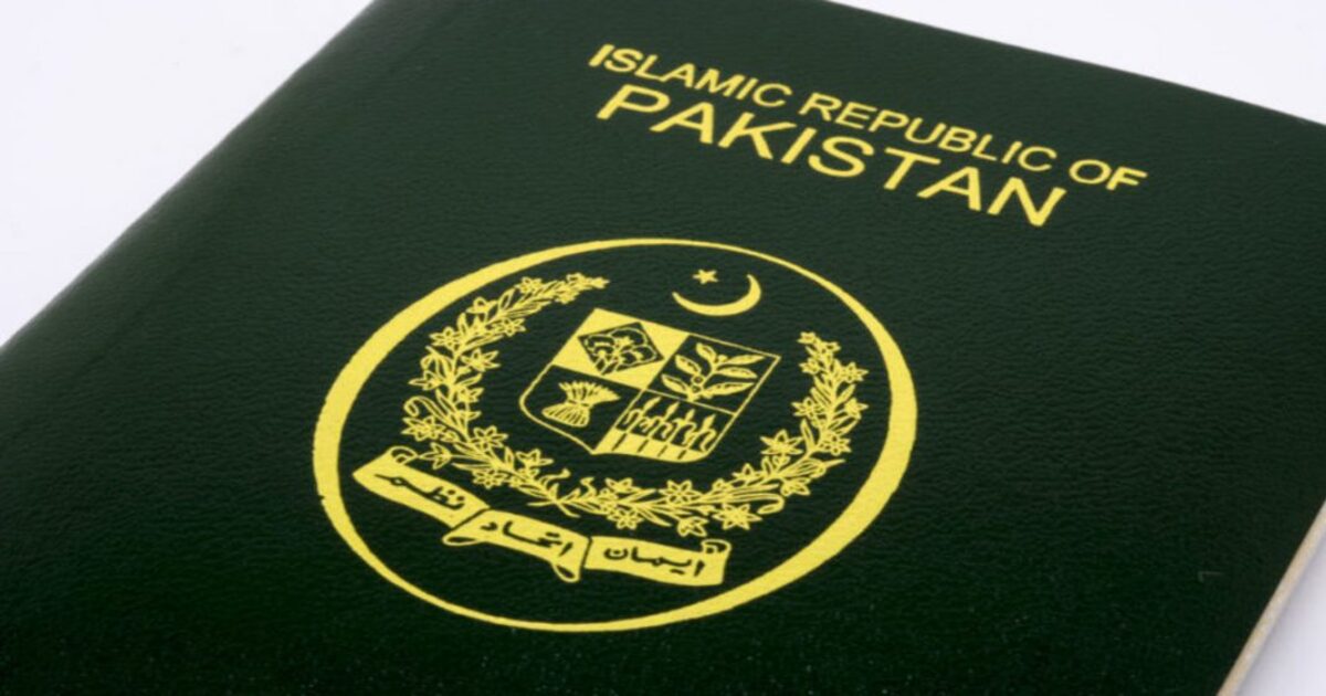 travel document for pakistan