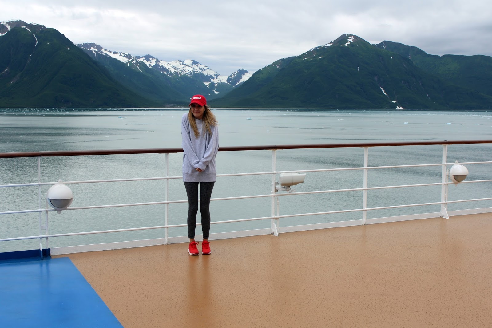 temperature on alaska cruise in july