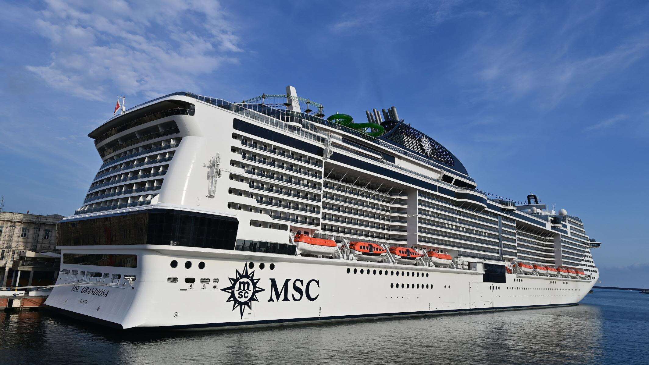 where are msc cruise ships now