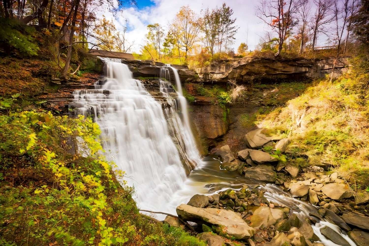 Ohio's Secret Brandywine Falls In Cuyahoga Valley National Park ...