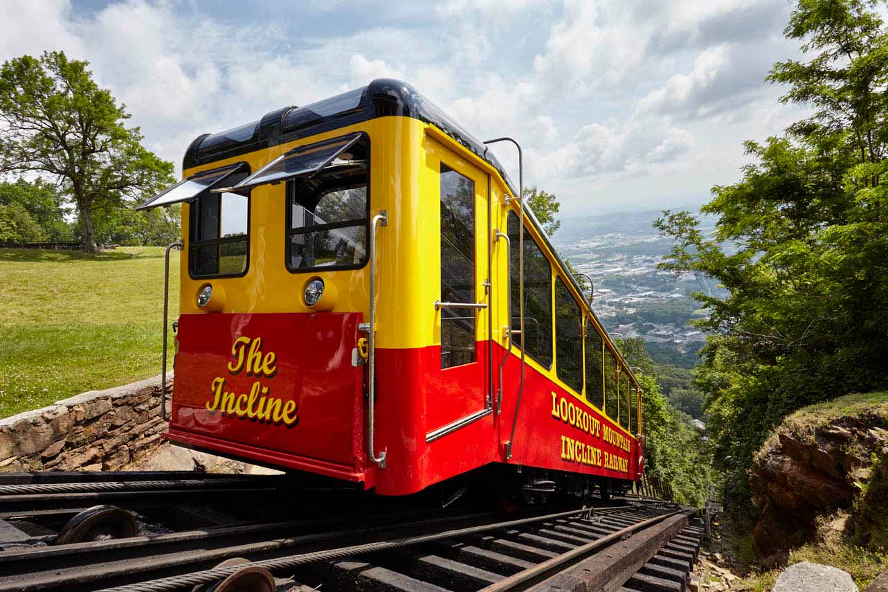 Thrill Ride On Lookout Mountain Incline Railway | TouristSecrets