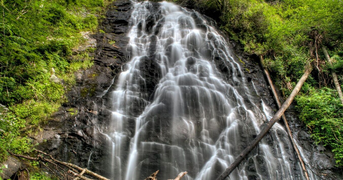 Virginia's Secret Crabtree Falls In The Blue Ridge Mountains