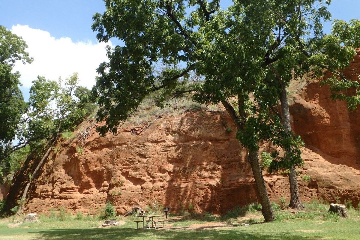 Secret Paths In Oklahoma's Red Rock 