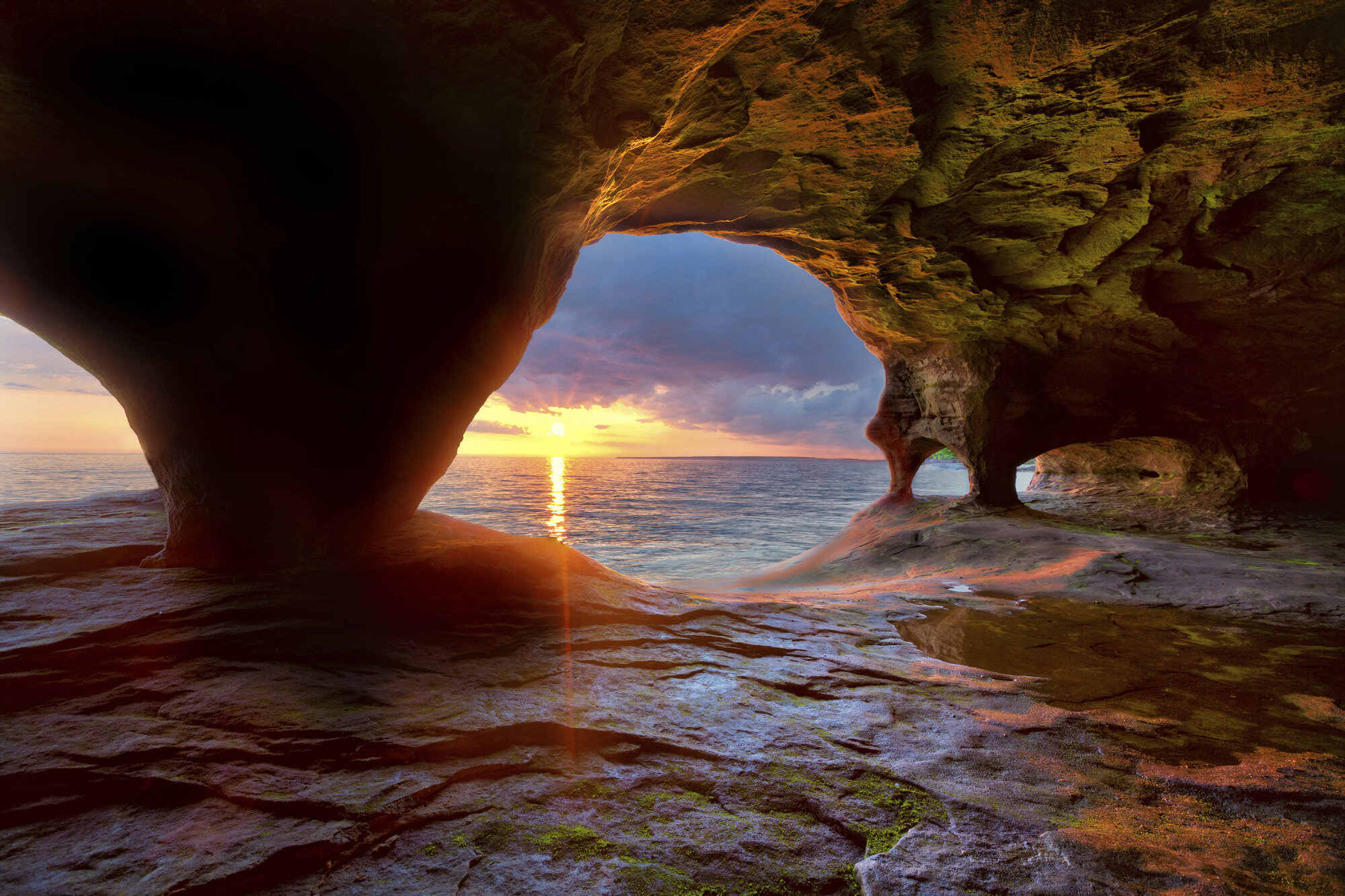 Hidden Caves Beneath Michigan's Chapel Rock | TouristSecrets