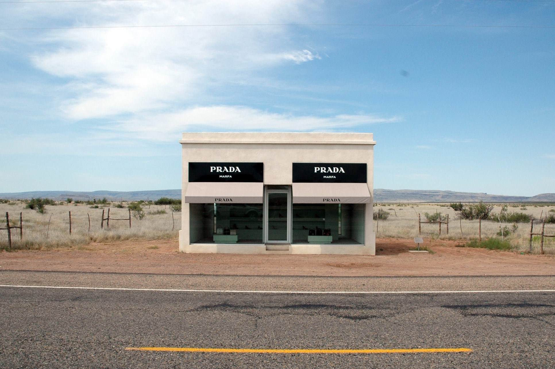 Texas' Mysterious Prada Marfa Art In The Desert | TouristSecrets