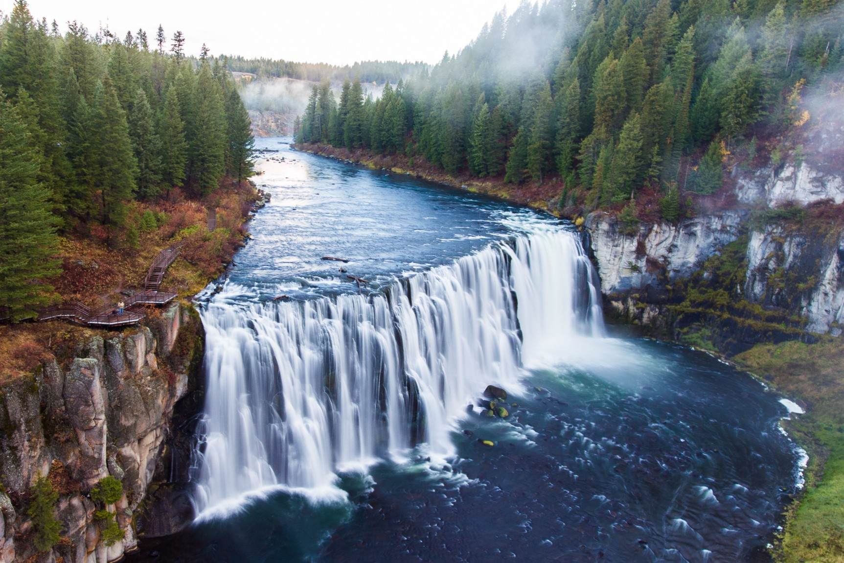 The Hidden Wonders Of Idaho's Mesa Falls | TouristSecrets