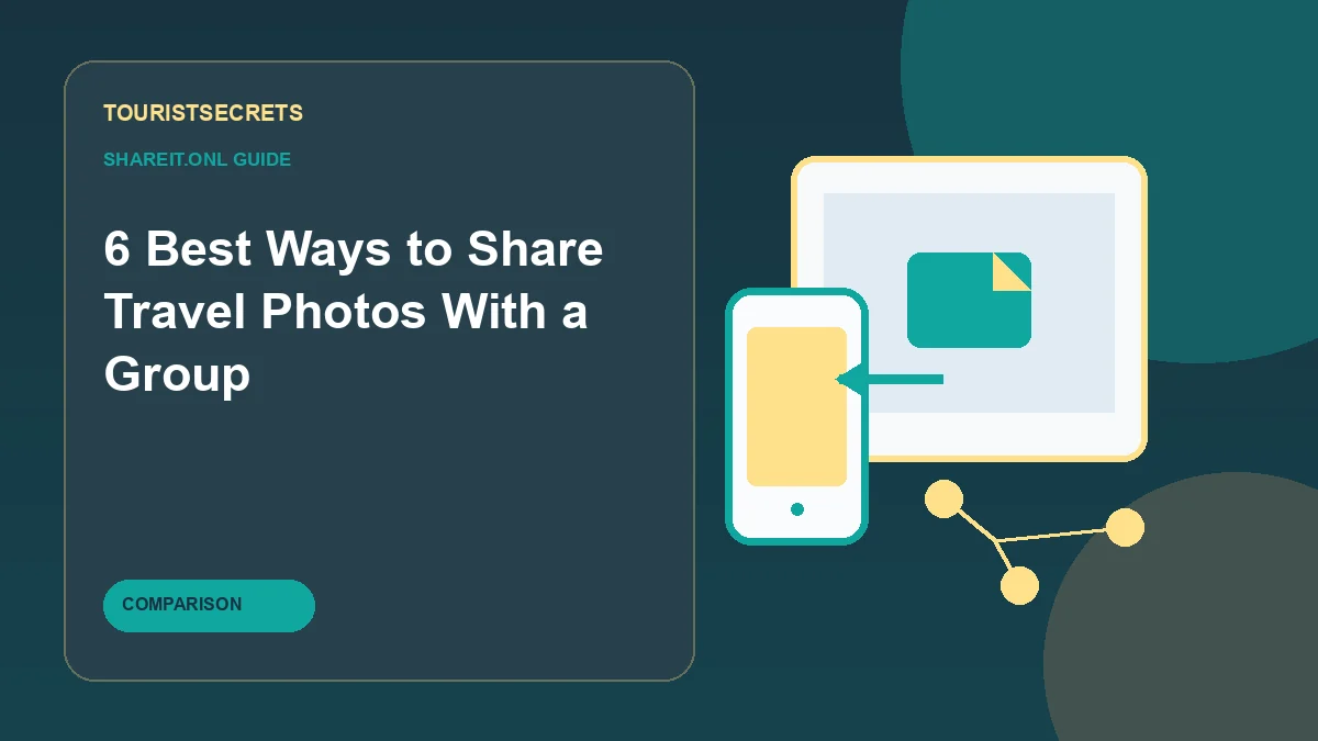 6 Best Ways to Share Travel Photos With a Group