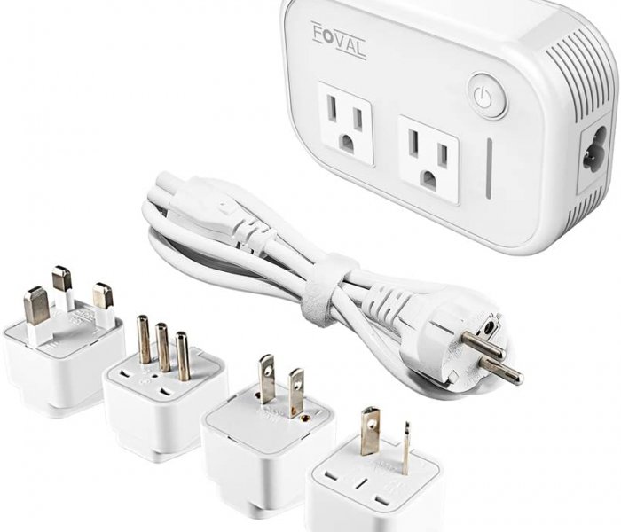 travel adapter with converter